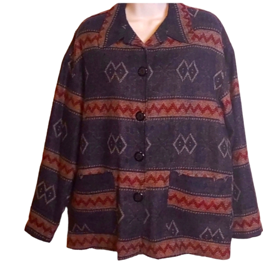 Wet Seal Aztec Jacket size S/M Womens